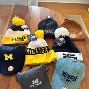 MICHIGAN CAPS-Champion - all NWT